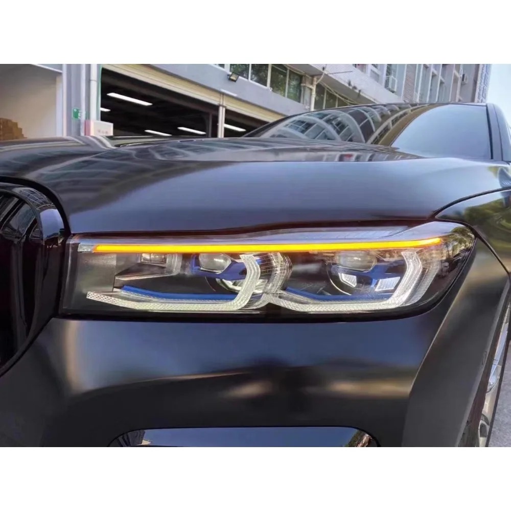 For  7 Series Old Version Upgrade New Version F02 Upgrade G12 Front and Rear Surround LED Headlights